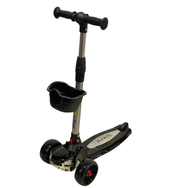 Детский самокат MK-666_black, черный Детский самокат MK-666_black, черный