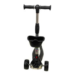 Детский самокат MK-666_black, черный Детский самокат MK-666_black, черный