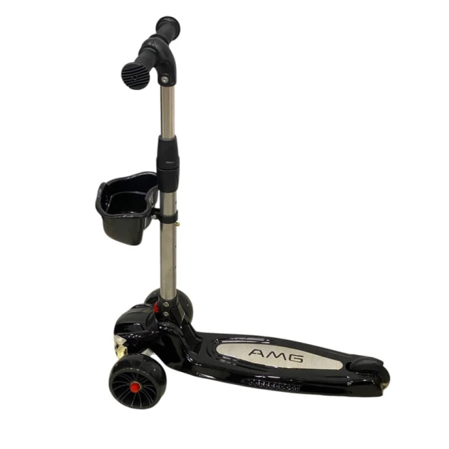 Детский самокат MK-666_black, черный Детский самокат MK-666_black, черный