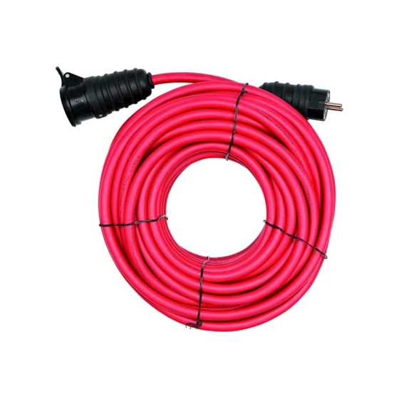 Удлинитель Yato YT-8101, 30 м, 1-розеточный, красный