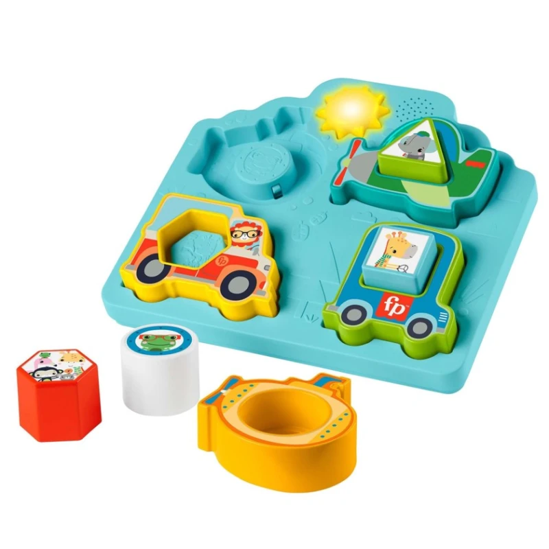 Развивающая игрушка Mattel HRP31 Fisher-Price The Shapes & Sounds, 1-5 лет