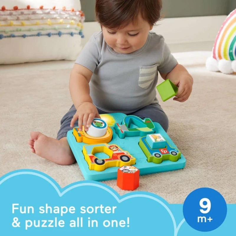 Развивающая игрушка Mattel HRP31 Fisher-Price The Shapes & Sounds, 1-5 лет
