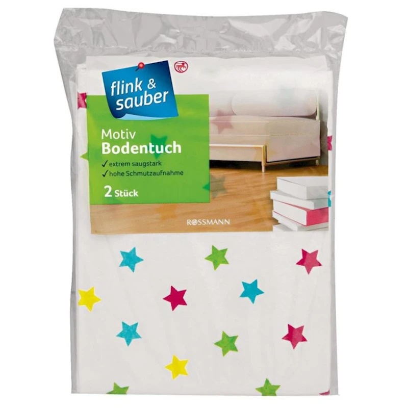 Əski dəsti Flink & Sauber, 2 əd, 50x47 sm, viskoz/poliester