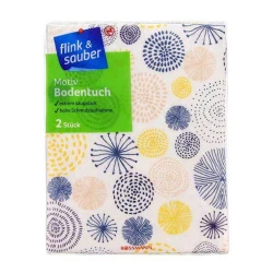 Набор тряпок Flink & Sauber, 2 шт, 50x47 см, вискоза/полиэстер