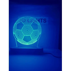 3D-ночник ttg01, 20x14 см, синий 3D-ночник ttg01, 20x14 см, синий