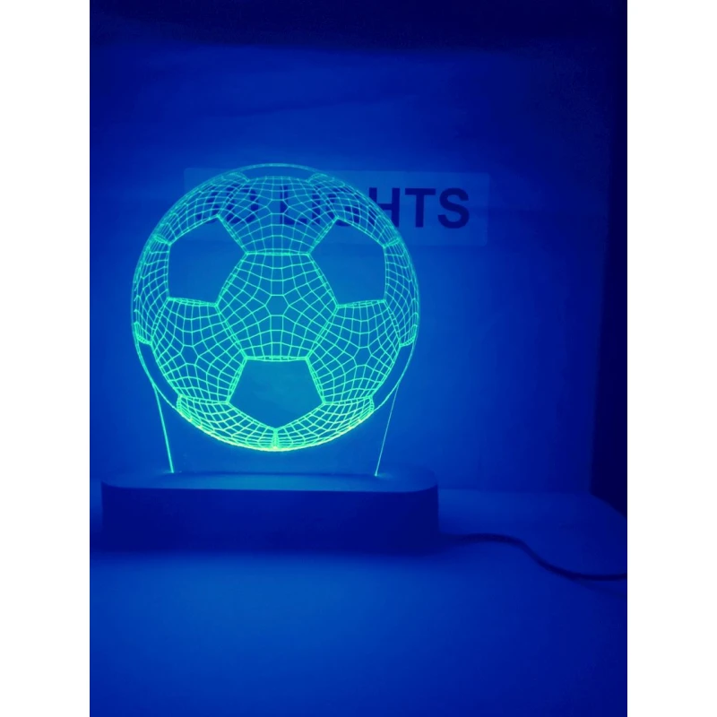 3D-ночник ttg01, 20x14 см, синий 3D-ночник ttg01, 20x14 см, синий