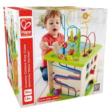 Uşaq İnkişafedici dəst Hape Country Critters Play Cub, 10 parça