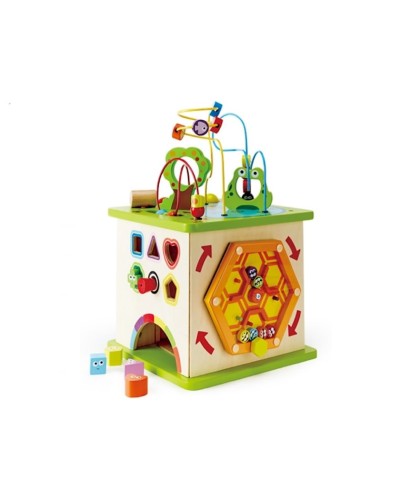 Uşaq İnkişafedici dəst Hape Country Critters Play Cub, 10 parça