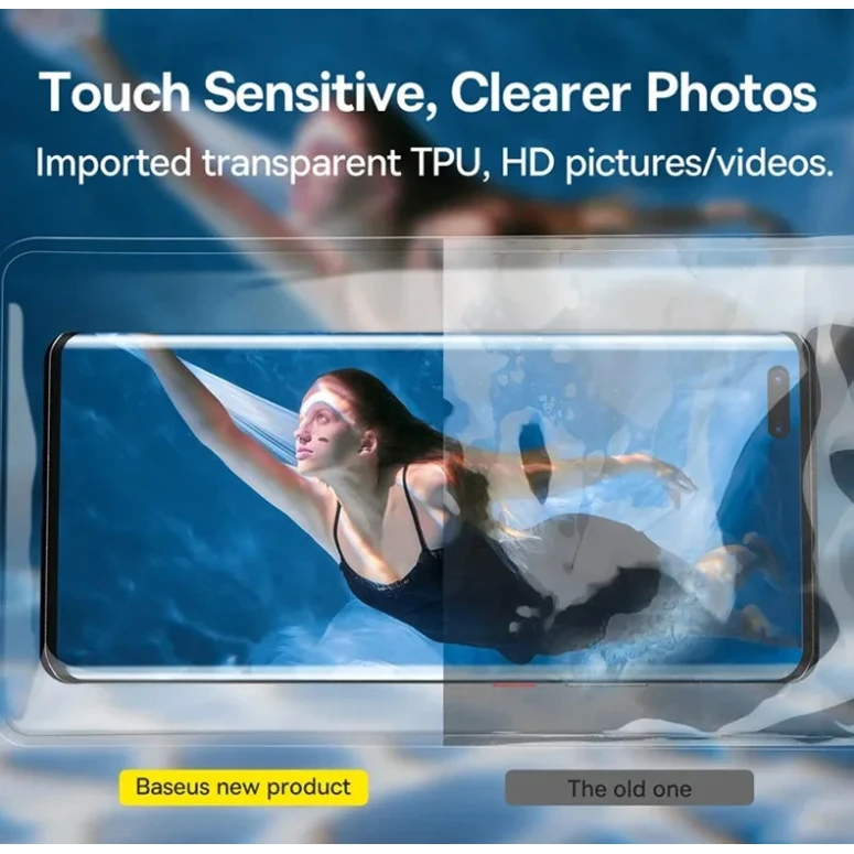 Telefon üçün sudan qoruyucu çexol Baseus IPX8