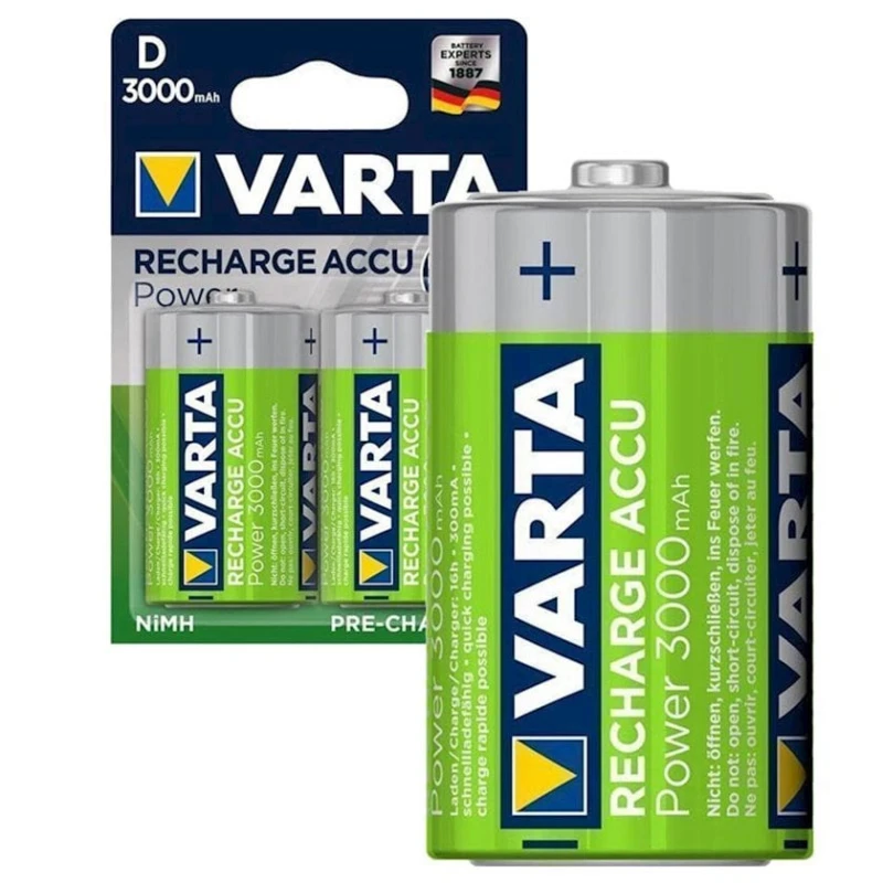 Аккумулятор Varta Rechargeable Accu D 3000mAh