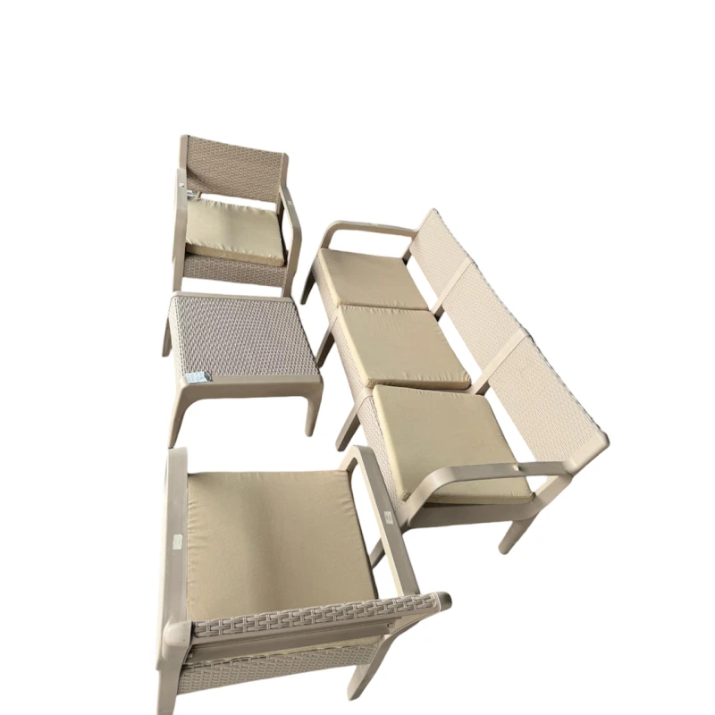 Bağ üçün mebel dəsti Latte, 4 əşya