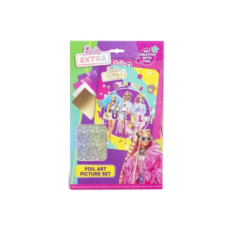 Цветная фольга Barbie 99-0048 Extra Foil Picture, 6+ лет Цветная фольга Barbie 99-0048 Extra Foil Picture, 6+ лет