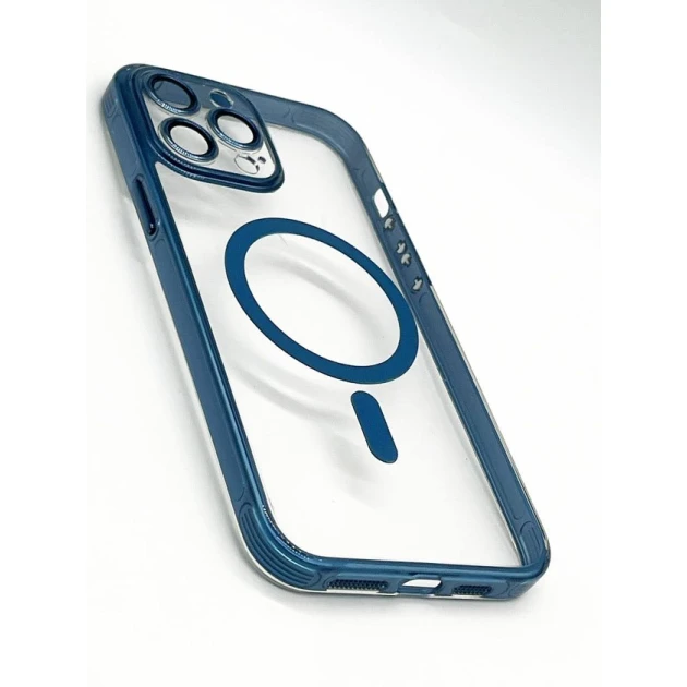 Чехол MagSafe Case для Apple iPhone 13 Pro Max Blue Чехол MagSafe Case для Apple iPhone 13 Pro Max Blue