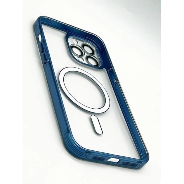 Чехол MagSafe Case для Apple iPhone 13 Pro Max Blue Чехол MagSafe Case для Apple iPhone 13 Pro Max Blue