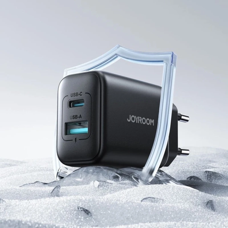 Şəbəkə adapteri Joyroom JR-TCF13 QC Black