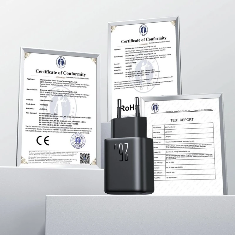 Şəbəkə adapteri Joyroom JR-TCF13 QC Black