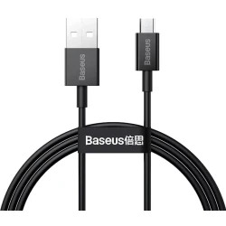 Кабель Baseus Superior Series USB to Micro USB 2A, 1 м, Black