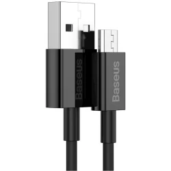 Кабель Baseus Superior Series USB to Micro USB 2A, 1 м, Black
