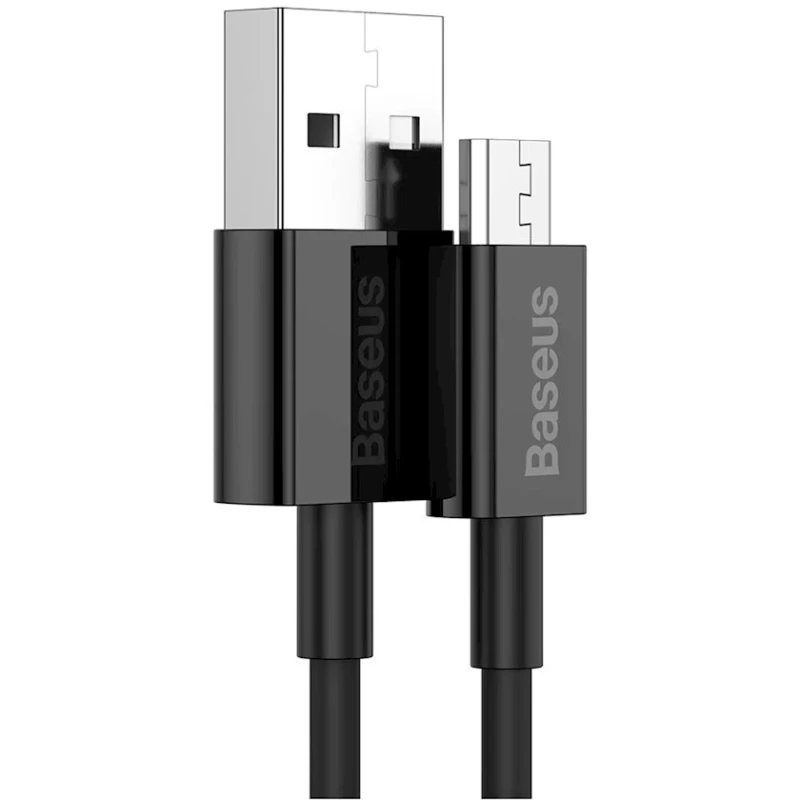 Кабель Baseus Superior Series USB to Micro USB 2A, 1 м, Black