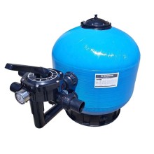 Hovuz üçün filtr Kronos BS 800, diametr 800 sm, maksimal məhsuldarlıq 24.1 m3/s, qum miqdarı 355 kq, qoşulma 63 sm