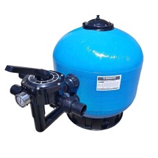 Hovuz üçün filtr Kronos BS 800, diametr 800 sm, maksimal məhsuldarlıq 24.1 m3/s, qum miqdarı 355 kq, qoşulma 63 sm
