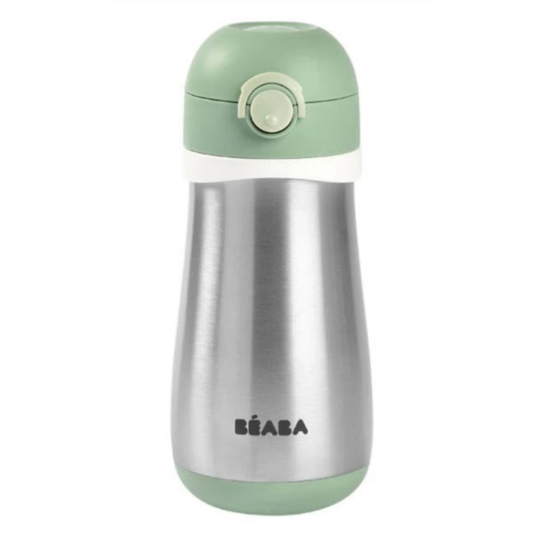 Термочашка для детей Beaba, зеленая, 350 мл Термочашка для детей Beaba, зеленая, 350 мл