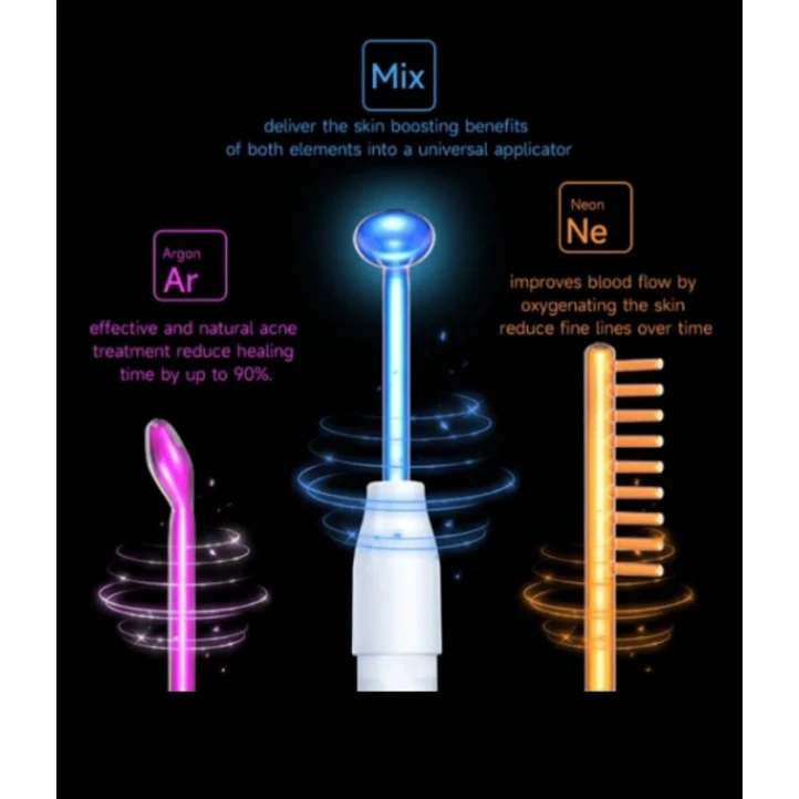 Darsonval saç və dəri üçün, ağ Darsonval saç və dəri üçün, ağ