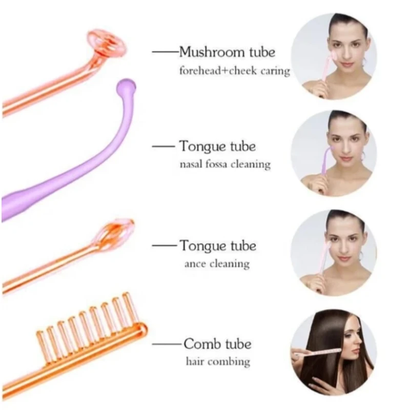 Darsonval saç və dəri üçün, ağ Darsonval saç və dəri üçün, ağ