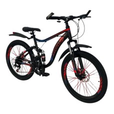 Velosiped smr476, qara/qırmızı