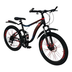 Велосипед smr476, черный/красный