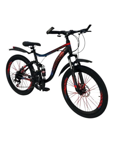 Velosiped smr476, qara/qırmızı
