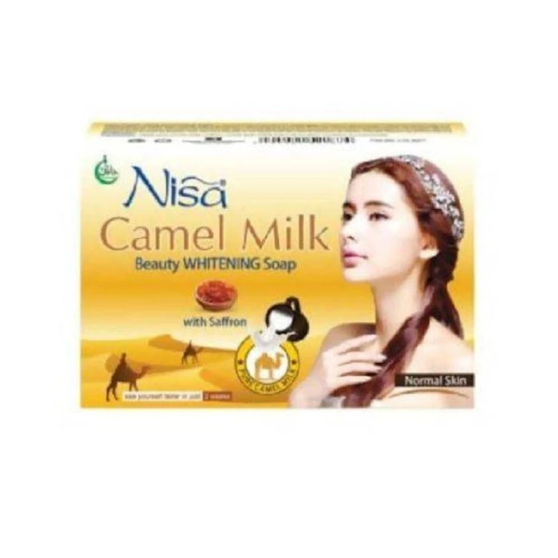 Tualet sabunu Nisa Camel Milk Beauty Whitening Soap Normal Skin 110 q