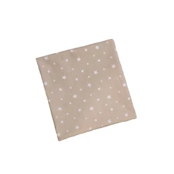 Детская простынь на резинке Softcare 120x60 см, односпальный, бежевая Детская простынь на резинке Softcare 120x60 см, односпальный, бежевая