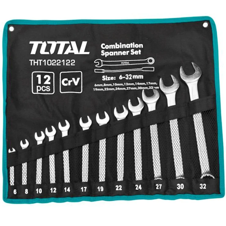 Набор ключей Total комбинированных, 12 шт