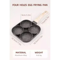 Tava DE350, alüminium, boz, 18.5x9 sm