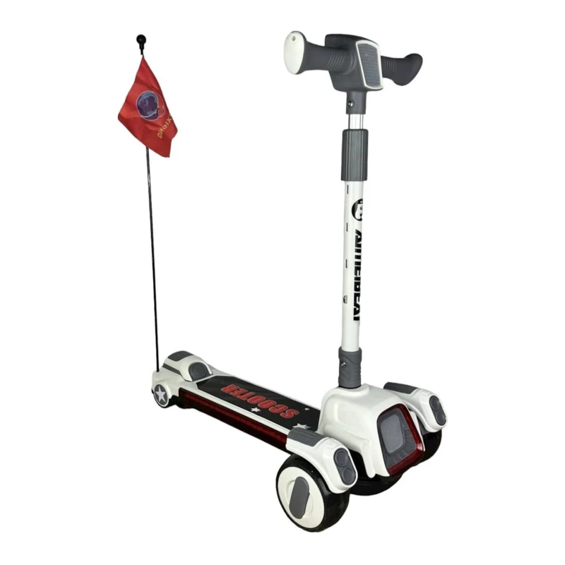 Uşaqlar üçün samokat SKTQ16A, ağ