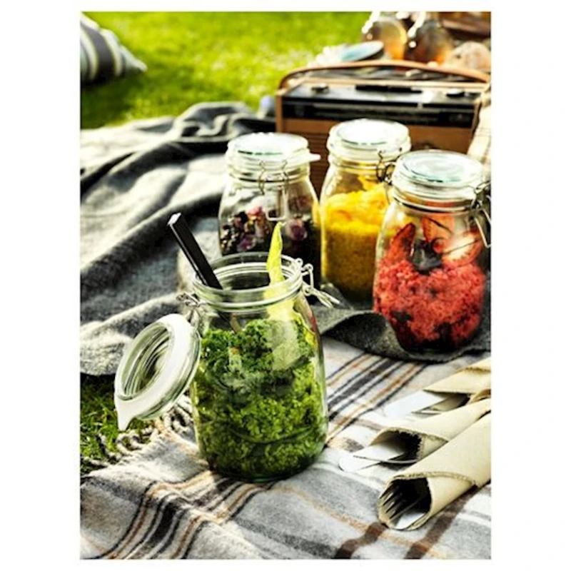Банка для хранения IKEA KORKEN стекло, 1 л Банка для хранения IKEA KORKEN стекло, 1 л