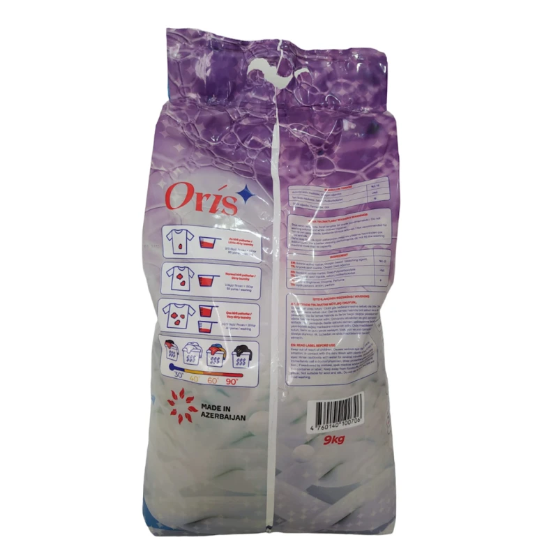 Универсальный стиральный порошок Oris для любого белья, автомат, 9 кг, 60 стирок