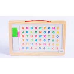 Доска для рисования 1970-16, 32x22 см, дерево, белая Доска для рисования 1970-16, 32x22 см, дерево, белая