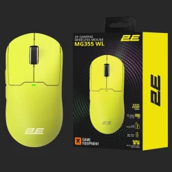 Мышь 2E Gaming MG355 WL RGB Yellow - 2E-MG355UYW-WL