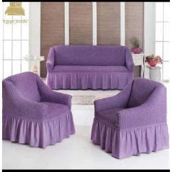 Комплект чехлов на диван и кресла MiraNova CTS-450, фиолетовый