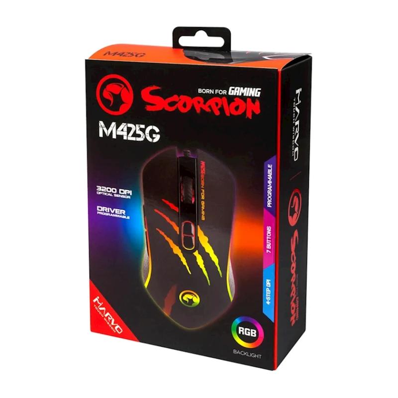 Мышь Marvo Scorpion M425G Мышь Marvo Scorpion M425G