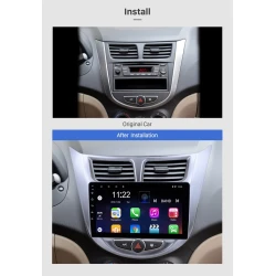 Автомобильный монитор The Boss для Hyundai Accent 2011-2013