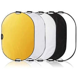 Отражатель 5 в 1 Selens L- 556, 80x120 см, овал