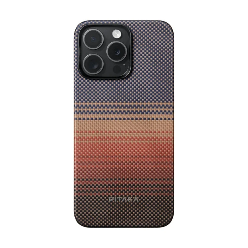 Чехол Pitaka Tactile Woven Sunset MagSafe для Apple iPhone 15 Pro Max