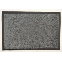 Коврик придверный Twister, 40x60 см, полиамид, серый Коврик придверный Twister, 40x60 см, полиамид, серый