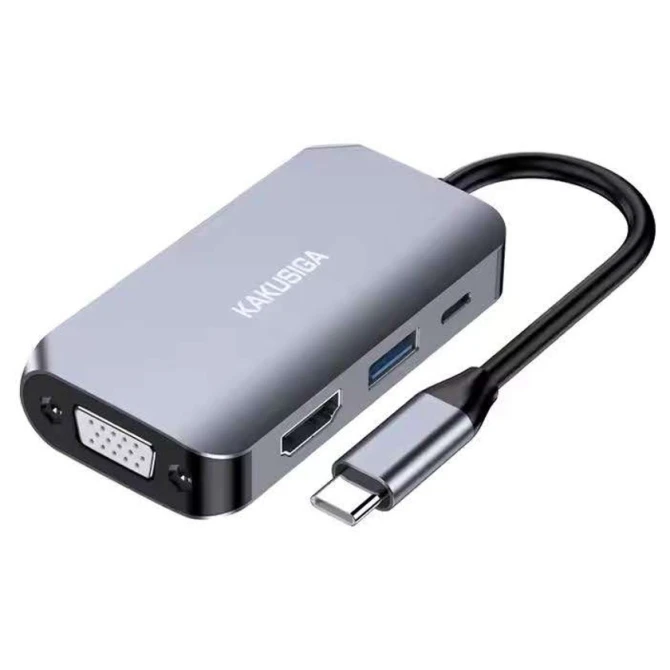 USB хаб Kakusiga 4-in-1 Type-C