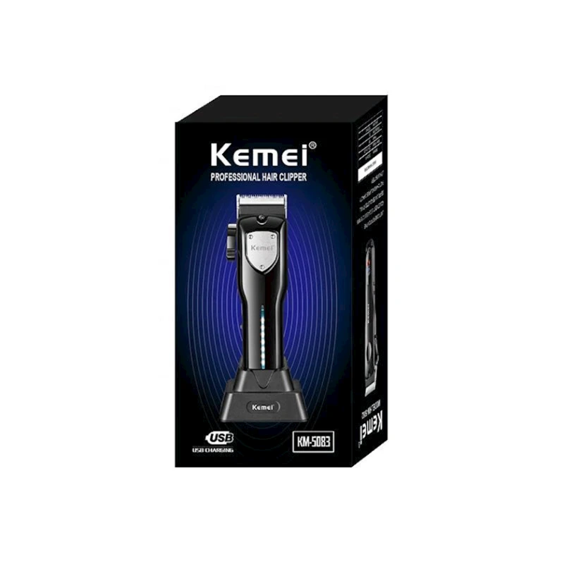 Машинка для стрижки волос Kemei KM-5083 Black