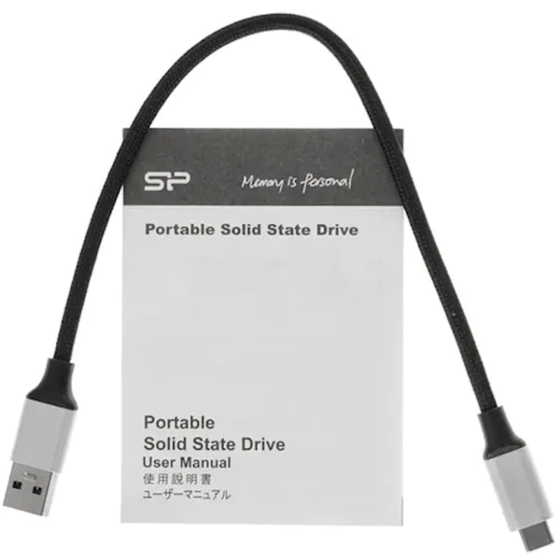 Внешний SSD накопитель Silicon Power Bolt B75 Silver 256GB