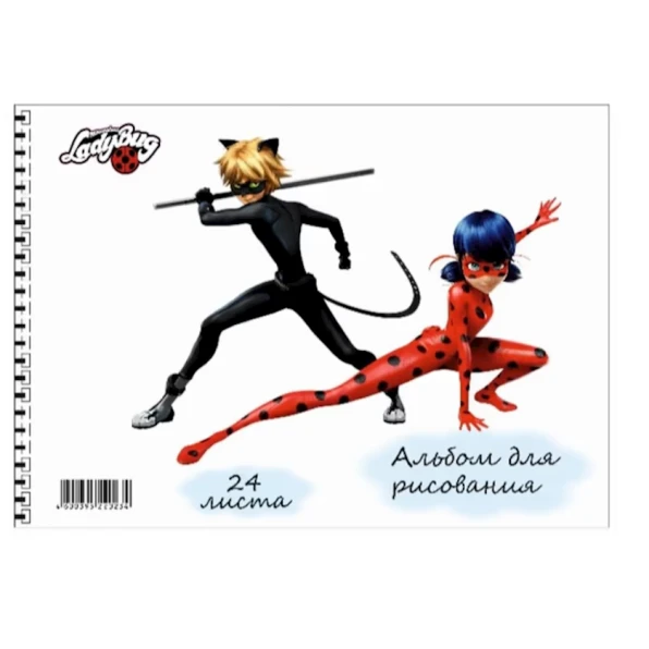Альбом для рисования Sketchbook LB07 Ladybug, A4, 24 листов, 100 г/м², белый Альбом для рисования Sketchbook LB07 Ladybug, A4, 24 листов, 100 г/м², белый